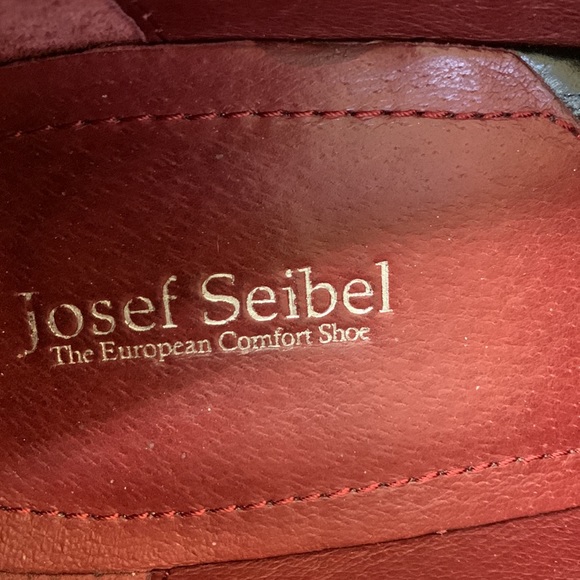 Josef Seidel comfortable walking shoes vintage styling easy modern zipper top - Picture 10 of 12